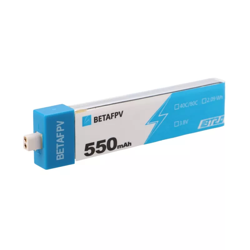 BetaFPV BT2.0 1S drone-accuset 4-pack, 550mAh, 3,8V