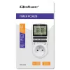 Elektronische timer QOLTEC PC0628 met LCD-display, 24-uurs countdown