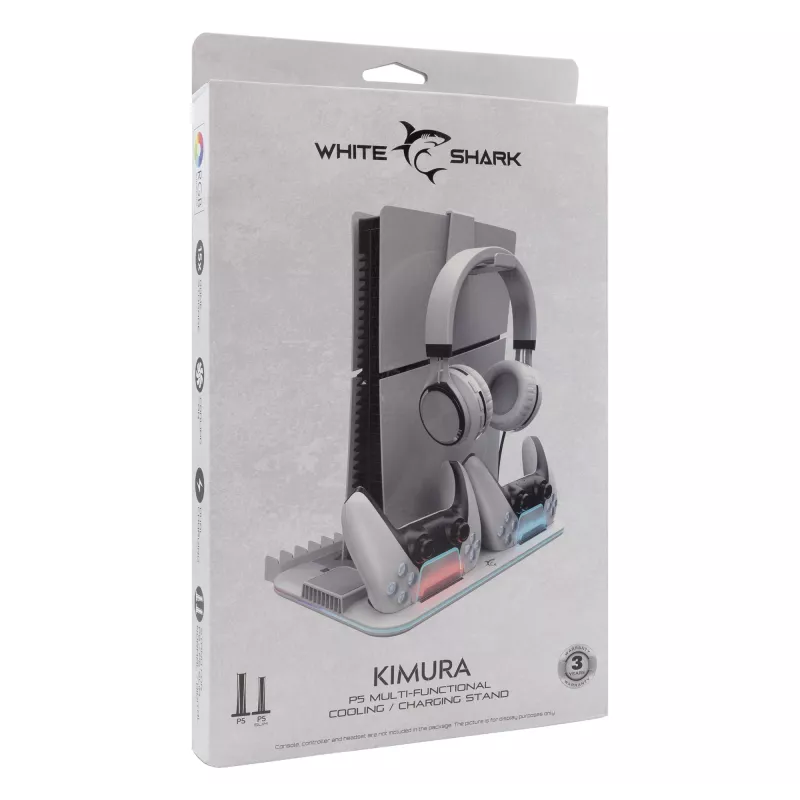 Bekabelde over-ear-gamingheadset White Shark Kimura-2 – KIMURA-2, bekabeld, over-ear