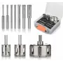 Diamantkernboor-set Smart SM-25-SET10G, 10-delig, diameter 4–68 mm