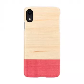 Telefoonhoesje man and wood voor iPhone XR — miss match white