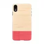 Telefoonhoesje man and wood voor iPhone XR — miss match white