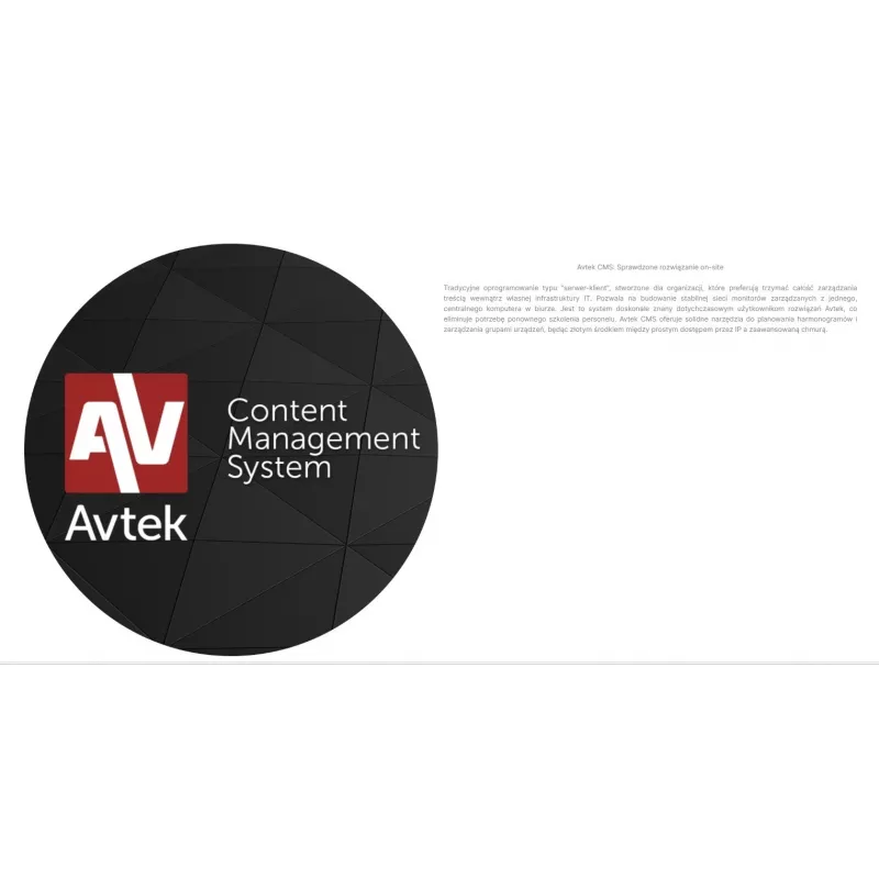 Avtek informatiemonitor DS2 86