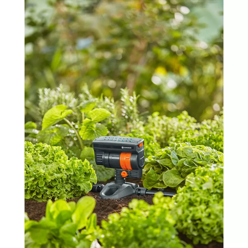 Oscillerende waterbesproeier Gardena 13325-20 zwart 1 stuk