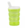 Assistieve drinkbeker PDS CARE 21013 - 200 ml geel, van polypropyleen, lekvrij met deksel