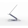 Laptop-riser-standaard GEMBIRD NBS-DR1-01 – draaibare basis, in hoogte verstelbaar, Space Grey