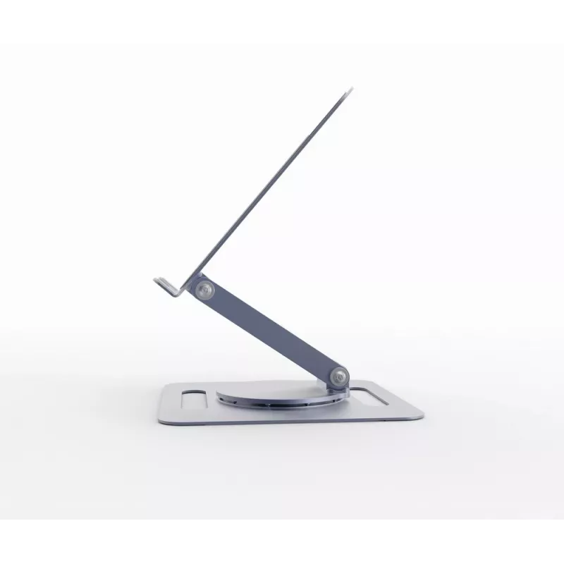 Laptop-riser-standaard GEMBIRD NBS-DR1-01 – draaibare basis, in hoogte verstelbaar, Space Grey