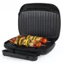 Elektrische grill Petra PT4366MBLKVDE zwart met antiaanbaklaag en verstelbare temperatuur