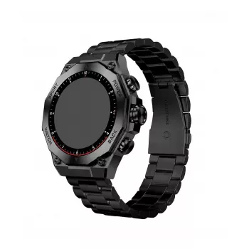 Smartwatch Kodak SW-7215 zwart — touchscreen, fitnesstracking, Bluetooth, compatibel met iOS/Android
