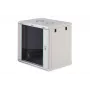 Wandmontage-kast DIGITUS Dynamic-N 12U, 19 inch, 600x450 mm (BxD), IP20, slot met sleutel, ongemonteerd