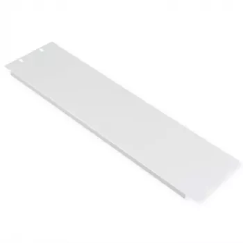 Blindplaat ROLINE 19 inch 3HE, staal, grijs