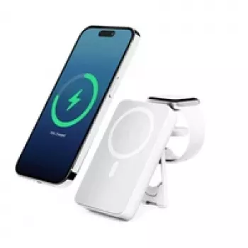 Draagbare powerbank ALOGIC LIFT 4-in-1 draadloos laden 10000mAh
