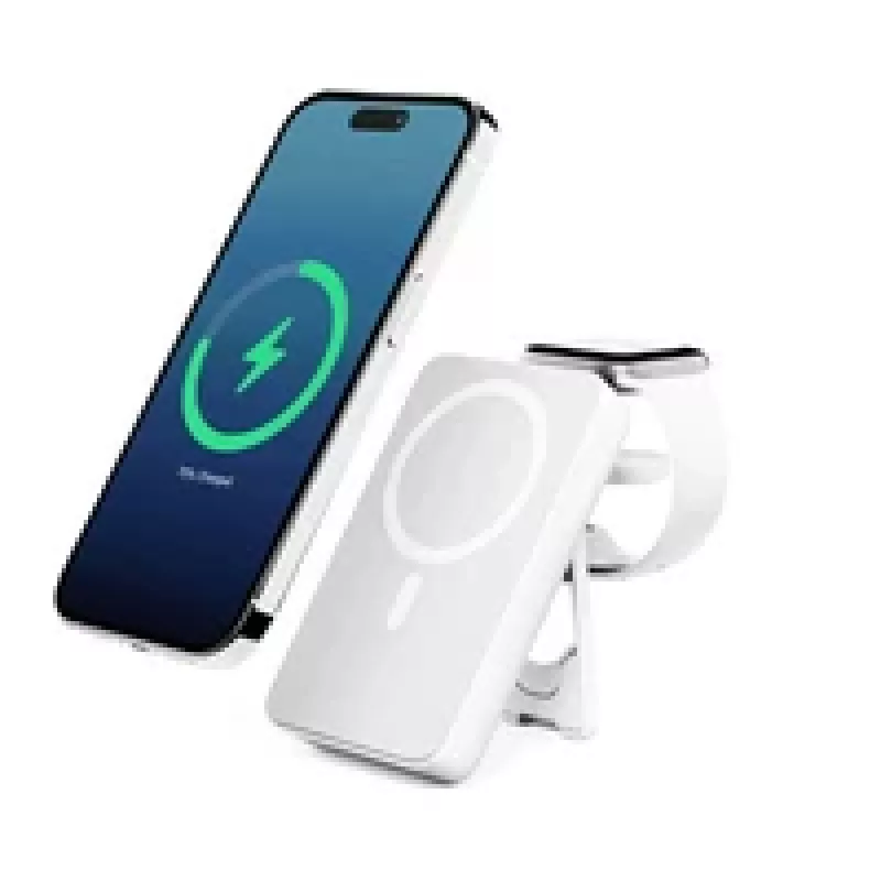 Draagbare powerbank ALOGIC LIFT 4-in-1 draadloos laden 10000mAh