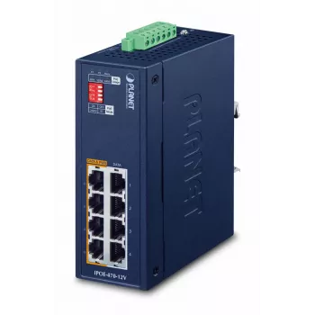 Industriële 4-poorts Gigabit Ethernet-switch PLANET IP30