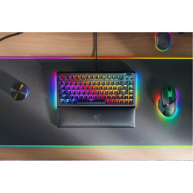 Toetsenbord Razer BlackWidow V4 Gaming USB QWERTY US English zwart
