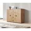 Cama woonkamer-sideboard UNI lefkas eiken/zwart