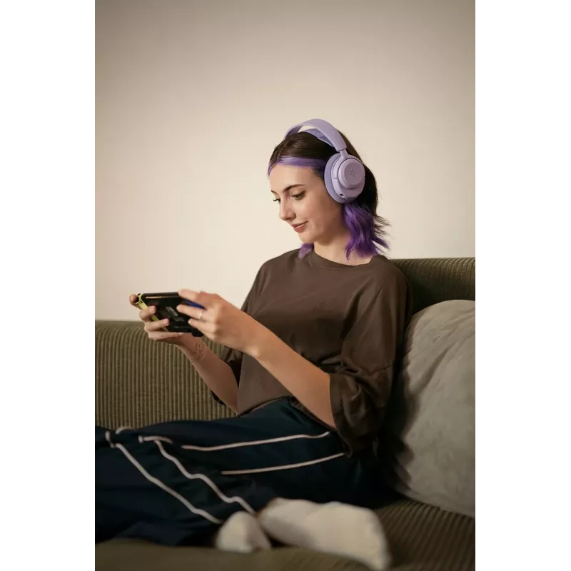 Steelseries Arctis Nova 3P Wireless draadloze headset voor PlayStation, Levander