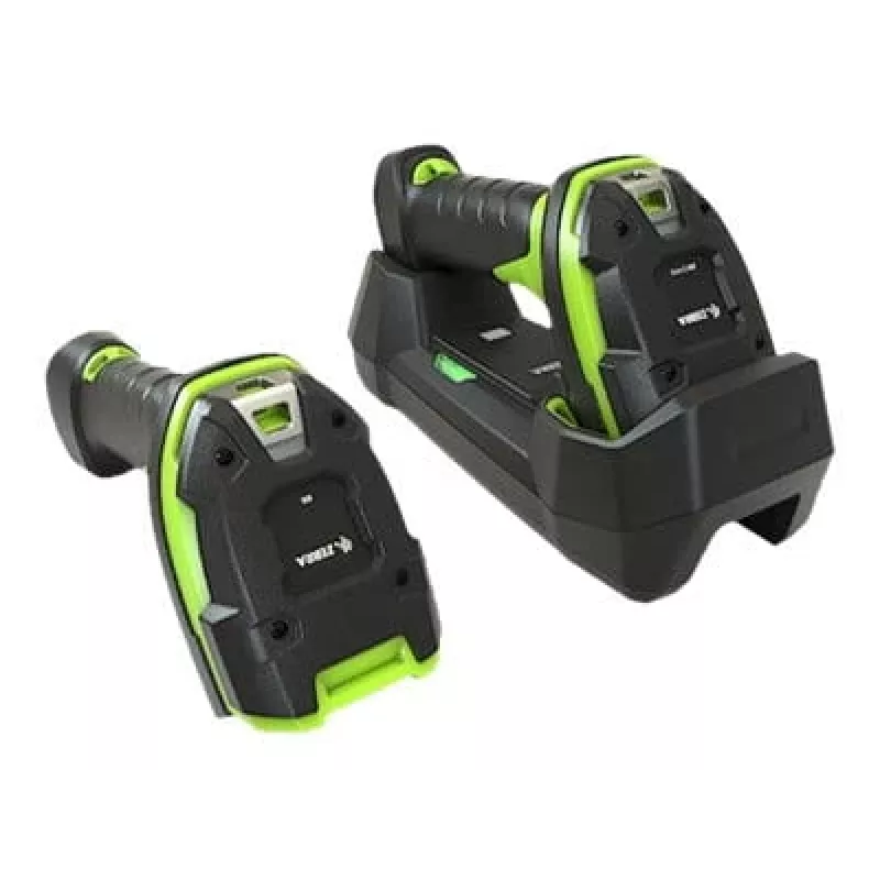 Zebra LI3678-ER handheld-barcodescanner 1D zwart, groen