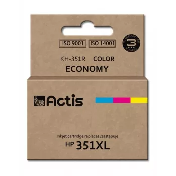 Compatibele ACTIS-patroon KH-351R voor HP 351XL, kleurstofinkt 21 ml (CMY), per stuk, standaardcapaciteit