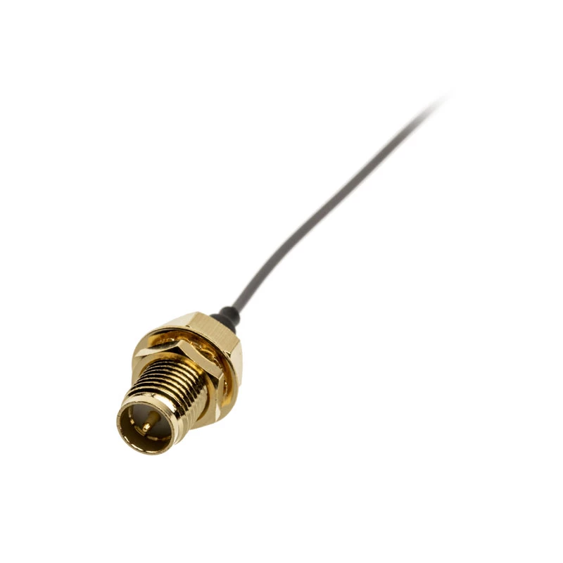 Akasa A-ATC01-150GR signaalkabel 0,15 m zwart, goud
