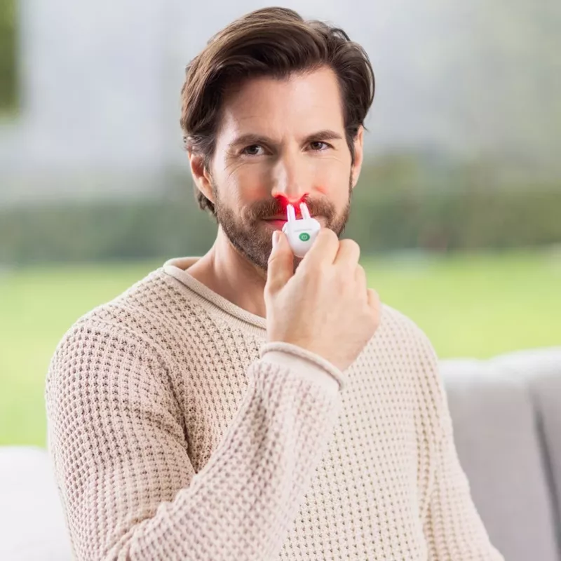 Medisana Medinose Compact neus-lichttherapieapparaat bij allergische rhinitis
