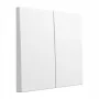 Schakelaarwip GIRA System 55 2-voudig, model 329503, zuiverwit