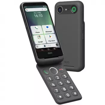Smartphone Doro Aurora A20 4.5 inch 4GB 64GB zwart