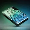 GPU-waterkoeler ek water blocks EK-Quantum Vector³ FE RTX 5090 — acryl bovenkant