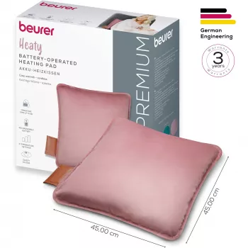 Beurer HK 77 Heaty blush-rose lavendel fluweelbekleding (20074)