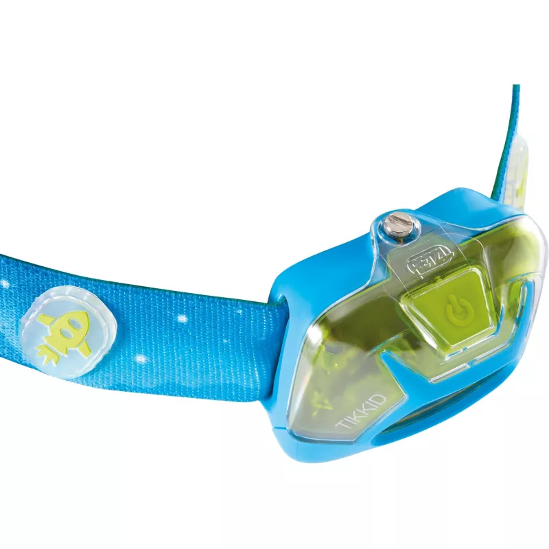 Petzl TIKKID - hoofdlamp - blauw - IPX4 - CE - CPSIA - 4 lm - 30 lm