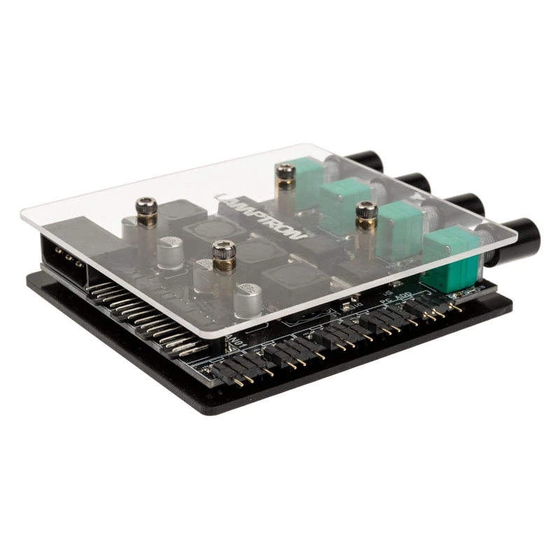 Ventilatorcontroller Lamptron CP436 – ARGB-ondersteuning, multi-ventilator PWM-regeling