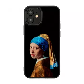 iKins hoesje voor Apple iPhone 12 mini – design: Het meisje met de parel
