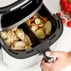 Heteluchtfriteuse Taurus Air Fry 7S 1600W 6,5L, rvs, 8 programma's, 80–200°C, touchbediening