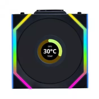 LIAN LI UNI FAN SL Wireless 120 ARGB zwart 3-pack