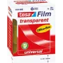 tesafilm® transparant, 6 rollen, Office Box, 66m x 25mm (11640H)