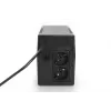UPS DIGITUS DN-170063-B line-interactive 600 VA / 360 W, AVR, LCD, 2x type-F-uitgangen, 7-Ah-batterij