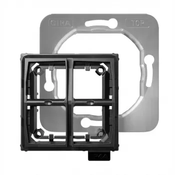 Schakelaar-/drukknopset Gira System 55 IP44 model 325400 voor inbouwmontage, weerbestendig