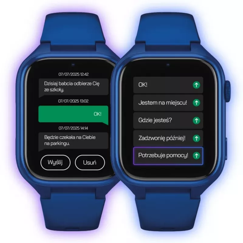 Smartwatch Stelio Junior 4G ST-SWJ101-NB – 4G-kinderhorloge, marineblauw