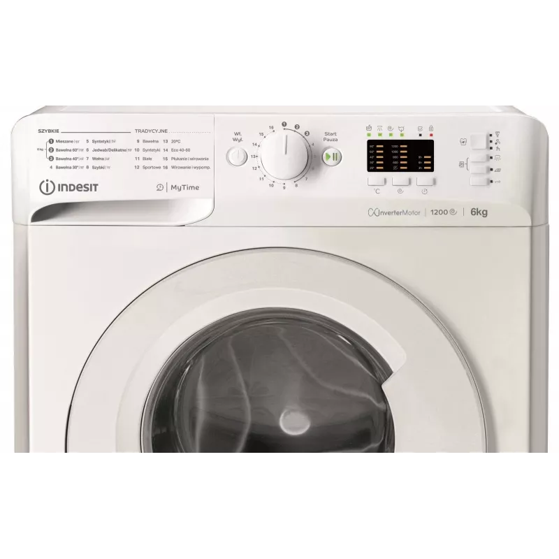 Wasmachine Indesit MTWSA 61294 W PL 1200 tpm 6 kg