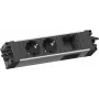 Bachmann STEP ALU 2xCEE7/3 1xCM 90° GST18 stekkerdoos (906.09529)