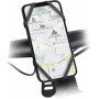 SBS siliconen telefoonhouder tot 6.5'' voor fiets/e-scooter zwart