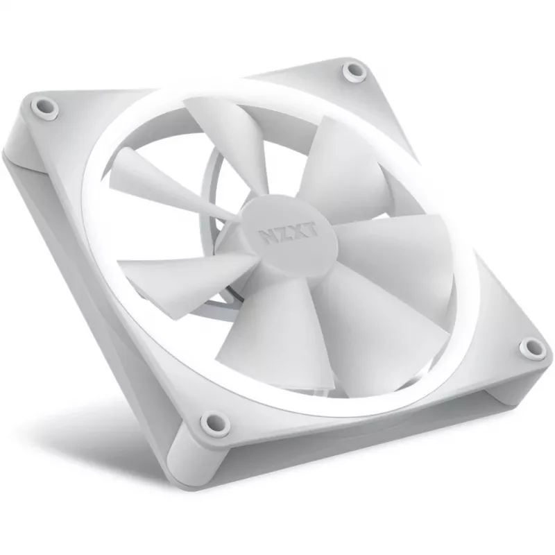 NZXT F140 RGB 140mm witte enkele ventilator