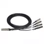 HPE - X242 QSFP 4x10G SFP+ 5m DAC-kabel