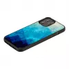 iKins hoesje voor Apple iPhone 12 Pro Max — blue lake zwart
