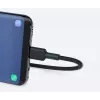 AUKEY CB-CD30 USB-A-naar-USB-C-kabel 0,9 m, nylon gevlochten, 60W PD, 3A, zwart