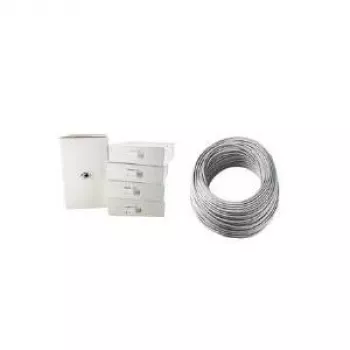LogiLink installatiekabel, Cat. 5e, S/FTP, 100 m, grijs (CPV007)
