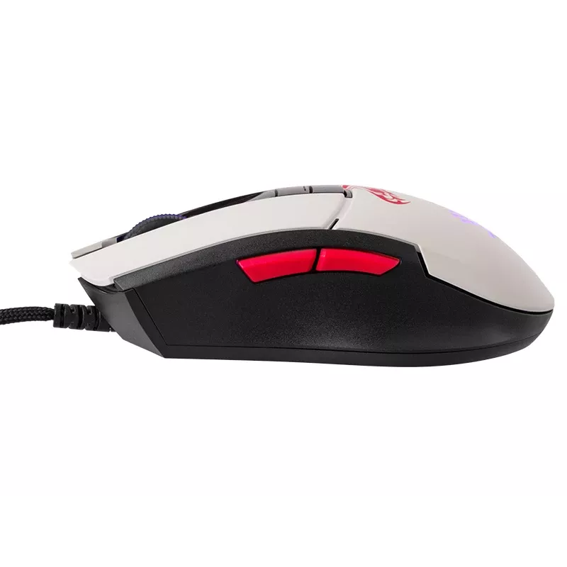 Bedrade gaming-muis A4Tech Bloody L65 MAX RGB 16000 DPI ergonomisch voor rechtshandigen