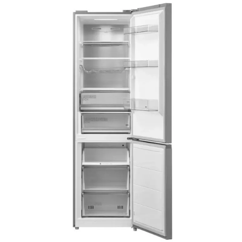 Midea MDRB521MIC02 koel-vriescombinatie vrijstaand 378 L C grijs