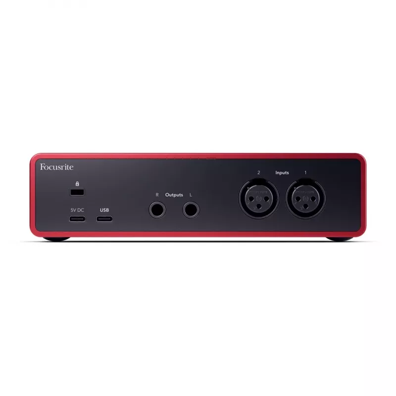 Focusrite Scarlett 2i2 USB-C 4e generatie audio-interface