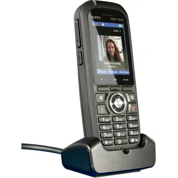 IP-telefoon AGFEO DECT 75 IP zwart